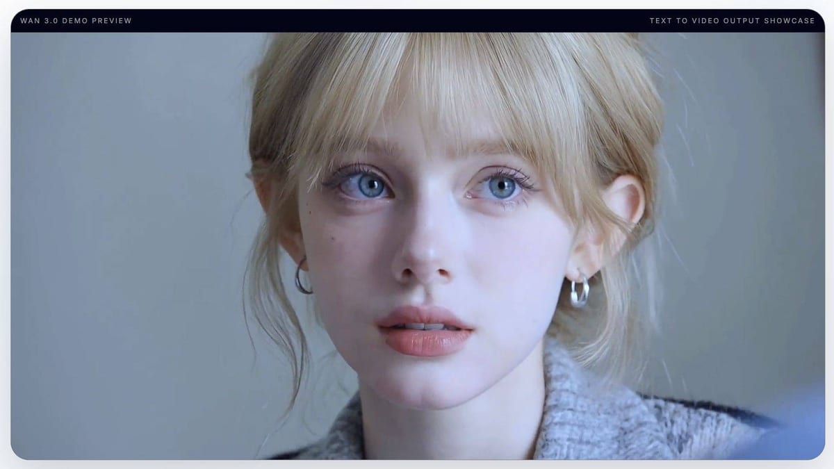 Fotografía que ilustra la noticia: Alibaba lanza Wan 3.0, su IA generativa de vídeo que duplica la duración máxima respecto a su predecesor