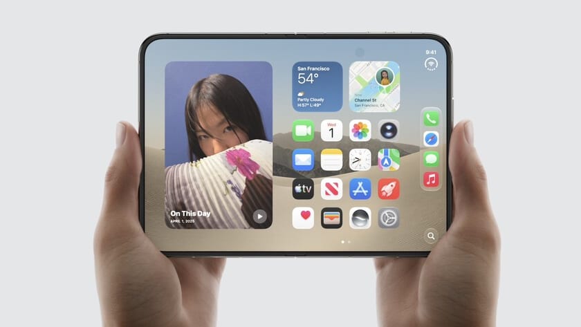 Fotografía que ilustra la noticia: Apple lanza el iPhone Duo, su primer plegable, con un precio de salida de 2.339 euros