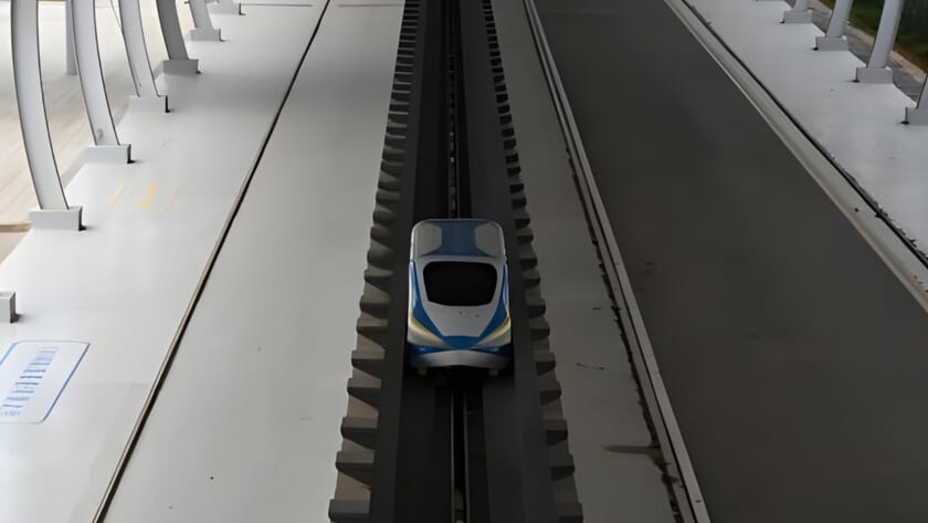 Fotografía que ilustra la noticia: China prueba en Hubei un tren maglev que acelera de 0 a 800 km/h en 5,3 segundos
