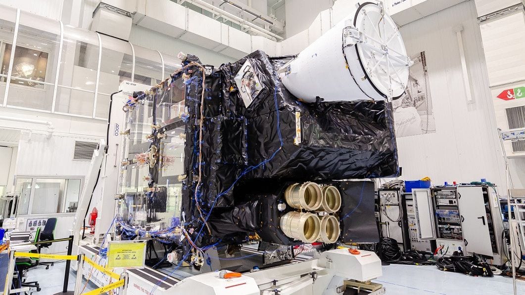 Fotografía que ilustra la noticia: El nuevo Meteosat MTG-I2 con participación española despega este jueves desde Kourou