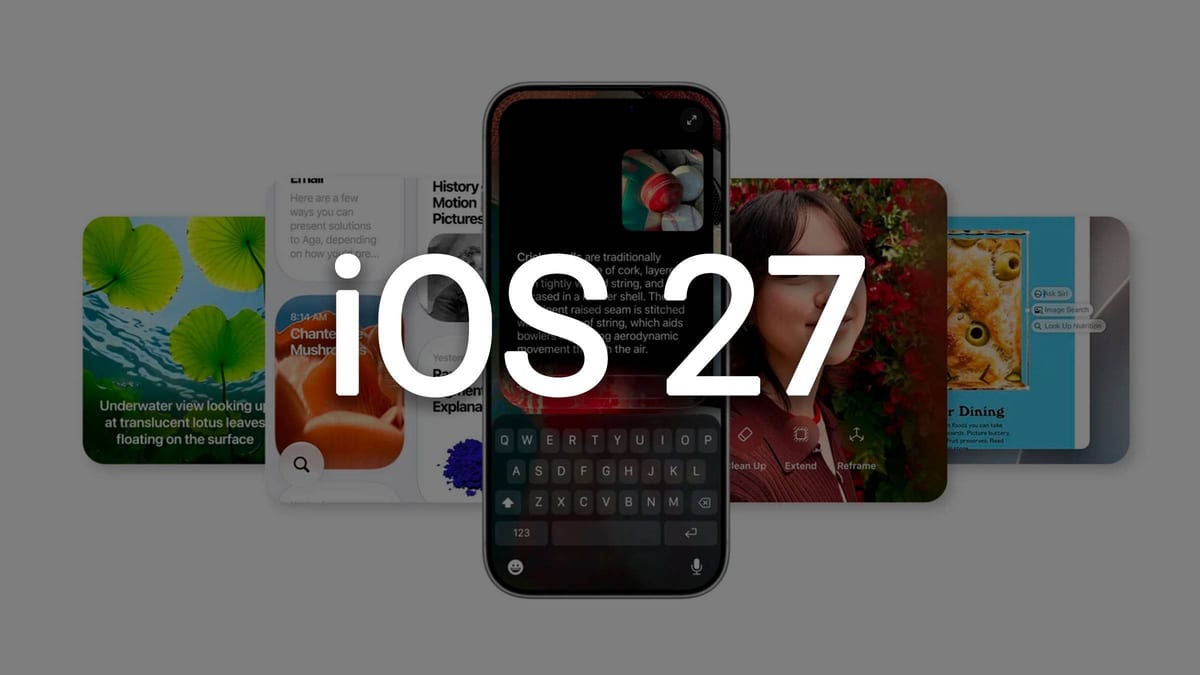 Fotografía que ilustra la noticia: iOS 27 confirma su fecha de lanzamiento: Siri AI no llegará a la UE