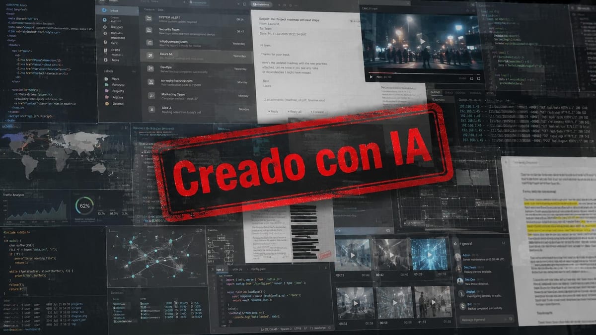Fotografía que ilustra la noticia: Las marcas de agua en la IA ya llegan a Claude, ChatGPT y Gemini: la UE obliga a identificar el contenido generado