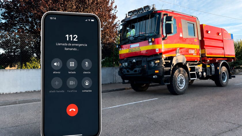 Fotografía que ilustra la noticia: Llamar al 112 sin SIM es posible, pero la geolocalización pierde precisión
