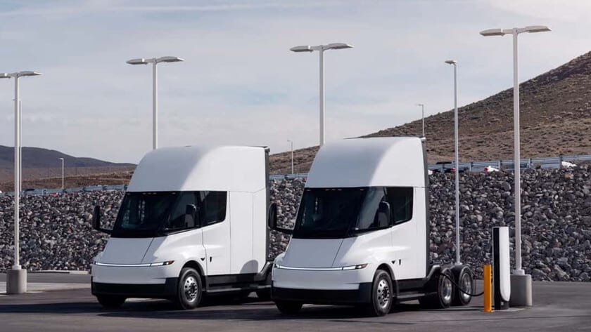 Fotografía que ilustra la noticia: Tesla desvela su red Megacharger en Europa: 21 sedes y más de 100 puntos de carga para el Semi