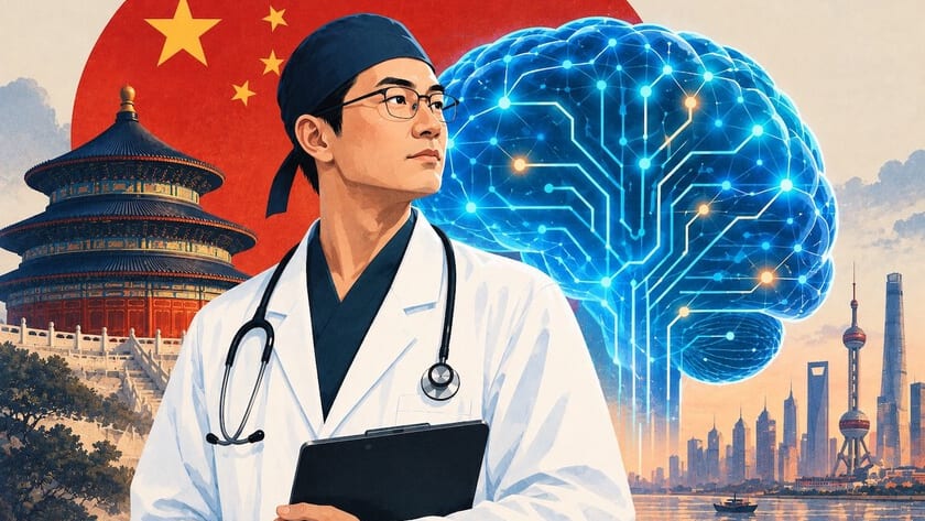 Fotografía que ilustra la noticia: Un médico rural en China atiende a 2.000 pacientes con el apoyo de un modelo de IA de 100.000 millones de parámetros